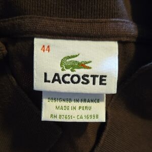 Lacoste Dark Brown Polo Shirt